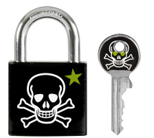 MASTER LOCK Cadenas 30mm Skull, 66246800