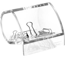 MAUL Trombone Dispenser acryl. 85x77x64mm, clair, 19595 05