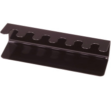 MAUL Porte-tampons noir p. 6 timbre 225x60x65mm, 52206 90