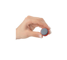 20 X MAUL Aimant MAULpro 15mm rouge, 0,17kg, 6175125