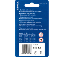MAUL Aimant 20mm blanc 6 pcs., 6176202