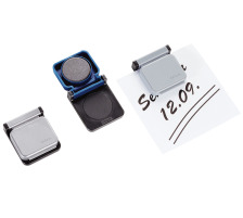 MAUL Aimantclip S 3,6x4cm bleu, 6240035