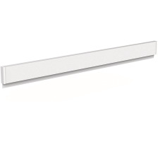 MAUL Bornier MAULgrip 100cm blanc, Alu, 6245802