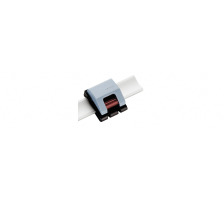 MAUL Rollenclip V 3,3x3,8cm gris, 6252084