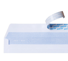 METTLER Envelope fentre droit C5/6 100g blanc, colle 500 pcs., 7064