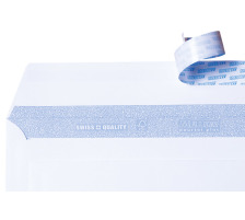 METTLER Envelope fentre gauche C4 120g ultra bl., colle 250 pcs., 9065