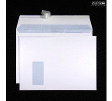 METTLER Envelope fentre gauche C4 120g ultra bl., colle 250 pcs., 9065