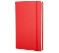 MOLESKINE Carnet Classic A6 en blanc rouge, 002-4