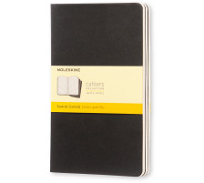 MOLESKINE Cahier A5 quadrill, noir 3 pcs., 496-3