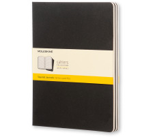 MOLESKINE Cahier A4 quadrill, noir 3 pcs., 502-1