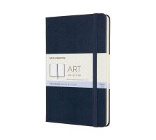 MOLESKINE Livre d'squisse 18.2x11.8cm Medium, saphir, 88 pages, 603104