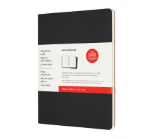 MOLESKINE Cahier Study XLarge lign, noir, 160f. 2 pcs., 620282