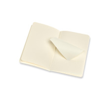 MOLESKINE Cahier 2x 14x1.1x9cm en blanc, coral/marine, 80 p., 620589