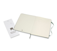 MOLESKINE Carnet 25x1,5x19cm vert, 192 pages, 620817