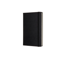 MOLESKINE Carnet Medium HC 18,2x11,8cm en blanc, noir, 208 pages, 626604