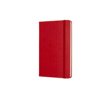 MOLESKINE Carnet Medium HC 18,2x11,8cm ling, scarlet, 208 pages, 626628