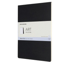 MOLESKINE Bloc d'squisse A4 en blanc, noir, 48 pages, 626857
