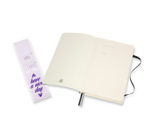 MOLESKINE Carnet SC L/A5 en blanc, noir, 240 pages, 628066