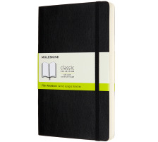 MOLESKINE Carnet SC L/A5 en blanc, noir, 240 pages, 628066