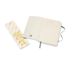 MOLESKINE Carnet SC P/A6 ling, vert, 192 pages, 629148