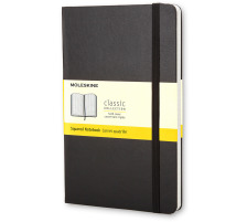 MOLESKINE Carnet Classic A5 quadrill noir, 701139