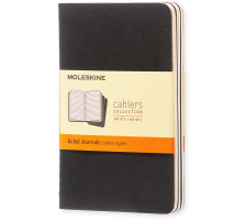 MOLESKINE Cahier A6 lign, noir 3 pcs., 704895