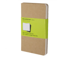 MOLESKINE Cahier A6 en blanc, natur 3 pcs., 704949