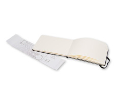 MOLESKINE Libre aquarelles A6 en blanc noir, 705601