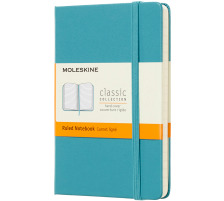 MOLESKINE Notizbuch P/A6 liniert,HC,Riff Blau, 715246