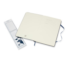 MOLESKINE Carnet L/A5 points,HC,Saphir, 715437