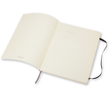 MOLESKINE Carnet Soft XL lign noir, 722-3