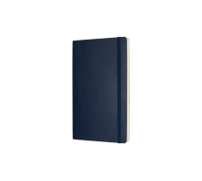 MOLESKINE Carnet L/A5 en blanc,Soft Cover,sapphire, 854757