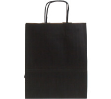 NEUTRAL Sac Allegra noir Kraft,110g, 22x10x27cm 25 pcs., SDF22-798