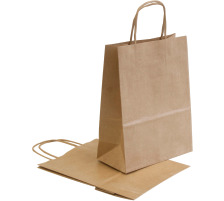 NEUTRAL Sac Allegra nature Kraft,110g, 16x8x21cm 25 pcs., SDS16-AVN