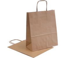 NEUTRAL Sac Allegra nature Kraft,110g, 22x10x27cm 25 pcs., SDS22-AVN