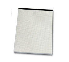 5 X NEUTRAL Bloc-notes quadrills A4 m, 80g 100 flls., weiss,, 4m