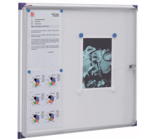 NOBO Panneau d'affichage 6xA4 730x680x22cm, 1900847