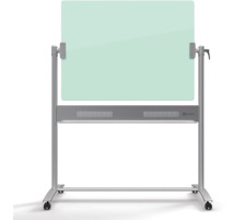 NOBO Diamond Mobile glass board 900x1200mm, 1903943