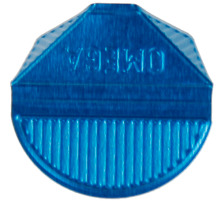 OMEGA Eckklammern blau 100 Stk., 100/25
