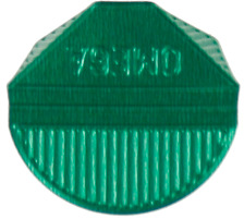 OMEGA Trombones carrs vert 100 pcs., 100/27