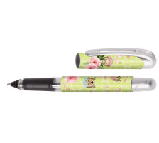 ONLINE Cartouche Rollerball 0.7mm Cute Roses, bleu, 12236/3D