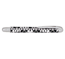 ONLINE Rollerball College II 0.7mm Dark Squares bleu, 12469/3D