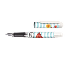 ONLINE Stylo plume College II 0.8mm Kiss Kiss bleu, 12478/3D