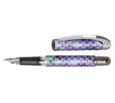 ONLINE Stylo plume College II 0.5mm Shiny Dreams bleu, 12499/3D
