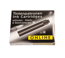 ONLINE Cart. encre Standard black 6 pcs., 17022/12