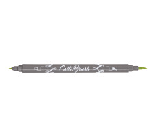 ONLINE Callibrush Pen Double Tip 2mm Fluo Green, 19057/6