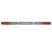 ONLINE Callibrush Pen Double Tip 2mm Aubergine, 19068/6