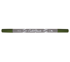 ONLINE Callibrush Pen Double Tip 2mm Olive, 19071/6