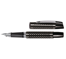 ONLINE Stylo plume Campus II 0.5mm Chess Stone bleu, 61401/3D