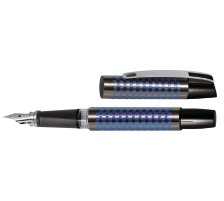 ONLINE Stylo plume Campus II 0.5mm Chess Blue bleu, 61402/3D
